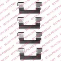 Комплектующие, колодки дискового тормоза DELPHI купить