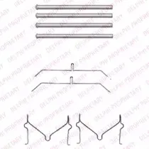 Комплектующие, колодки дискового тормоза DELPHI купить