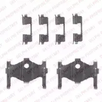 Комплектующие, колодки дискового тормоза DELPHI купить