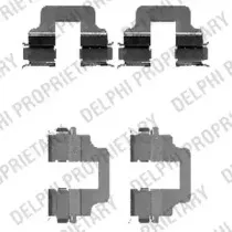 Комплектующие, колодки дискового тормоза DELPHI купить