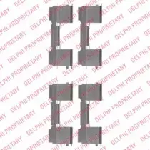 Комплектующие, колодки дискового тормоза DELPHI купить