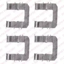 Комплектующие, колодки дискового тормоза DELPHI купить