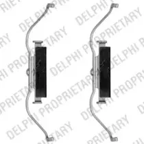 Комплектующие, колодки дискового тормоза DELPHI купить