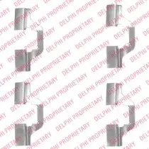 Комплектующие, колодки дискового тормоза DELPHI купить