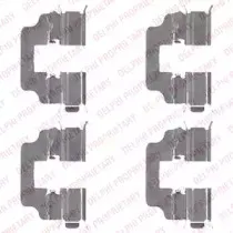 Комплектующие, колодки дискового тормоза DELPHI купить