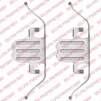 Комплектующие, колодки дискового тормоза DELPHI купить