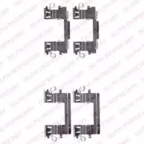 Комплектующие, колодки дискового тормоза DELPHI купить