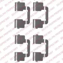 Комплектующие, колодки дискового тормоза DELPHI купить