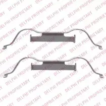 Комплектующие, колодки дискового тормоза DELPHI купить