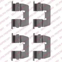 Комплектующие, колодки дискового тормоза DELPHI купить