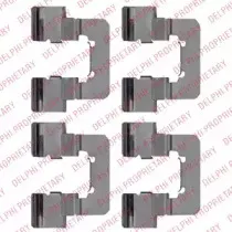 Комплектующие, колодки дискового тормоза DELPHI купить