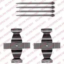 Комплектующие, колодки дискового тормоза DELPHI купить