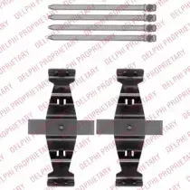 Комплектующие, колодки дискового тормоза DELPHI купить