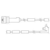 Контрольный контакт, контроль слоя тормозных колодок DELPHI купить