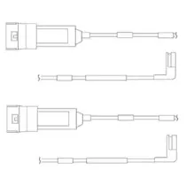 Контрольный контакт, контроль слоя тормозных колодок DELPHI купить