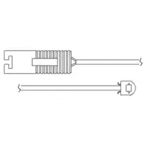 Контрольный контакт, контроль слоя тормозных колодок DELPHI купить