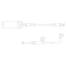 Контрольный контакт, контроль слоя тормозных колодок DELPHI купить