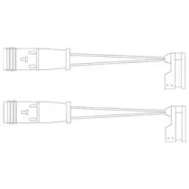 Контрольный контакт, контроль слоя тормозных колодок DELPHI купить