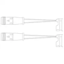 Контрольный контакт, контроль слоя тормозных колодок DELPHI купить