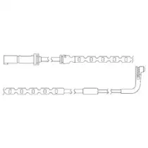 Контрольный контакт, контроль слоя тормозных колодок DELPHI купить