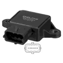 Датчик, положение дроссельной заслонки DELPHI купить