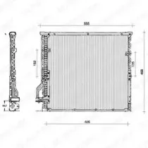 Конденсер кондиціонера DELPHI купить