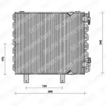 Конденсатор, кондиционер DELPHI купить