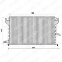 Конденсатор, кондиционер DELPHI купить