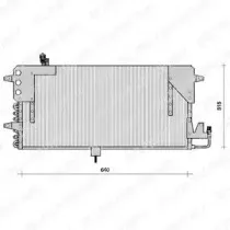 Конденсатор, кондиционер DELPHI купить