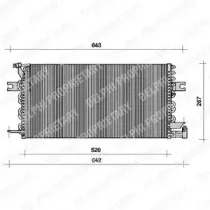 Конденсатор, кондиционер DELPHI купить
