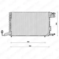 Конденсатор, кондиционер DELPHI купить