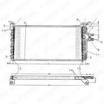 Конденсатор, кондиционер DELPHI купить