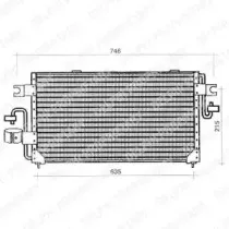 Конденсатор, кондиционер DELPHI купить