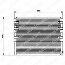 Конденсатор, кондиционер DELPHI купить