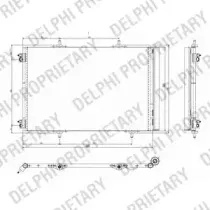 Конденсатор, кондиционер DELPHI купить