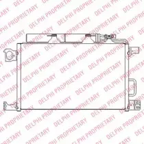 Конденсатор, кондиционер DELPHI купить