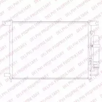 Конденсатор, кондиционер DELPHI купить