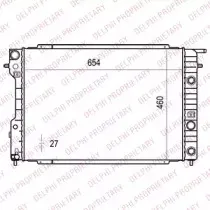 Радиатор, охлаждение двигателя DELPHI купить