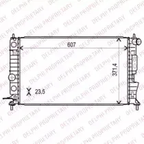 Радиатор, охлаждение двигателя DELPHI купить