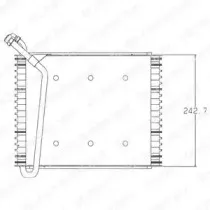 Испаритель, кондиционер DELPHI купить