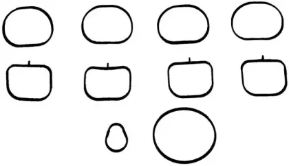 Комплект прокладок, впускной коллектор VICTOR REINZ купить