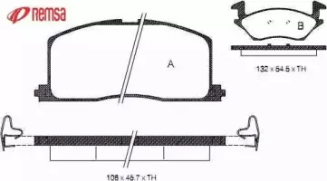 Комплект тормозных колодок, дисковый тормоз METZGER купить