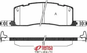 Комплект тормозных колодок, дисковый тормоз METZGER купить