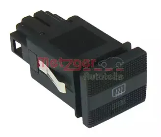 Выключатель, обогреватель заднего стекла METZGER купить