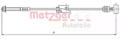Трос, стояночная тормозная система METZGER купить