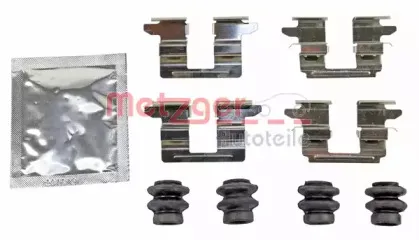 Комплектующие, колодки дискового тормоза METZGER купить