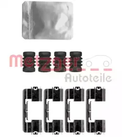 Комплектующие, колодки дискового тормоза METZGER купить