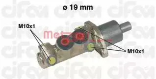 Главный тормозной цилиндр METZGER купить