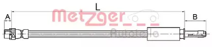 Шланг гальмівний METZGER купить