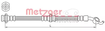 Тормозной шланг METZGER купить